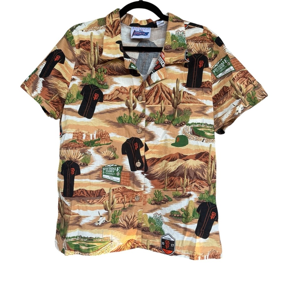 San Francisco Giants Shirt Mens XL Multi MLB Baseball Aloha Reyn Spooner Sports